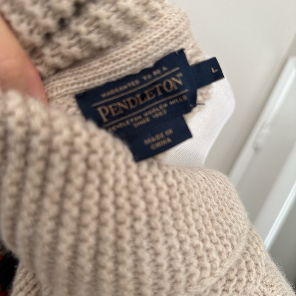 Pendleton Alpine Zip-Up Sweater - image 3